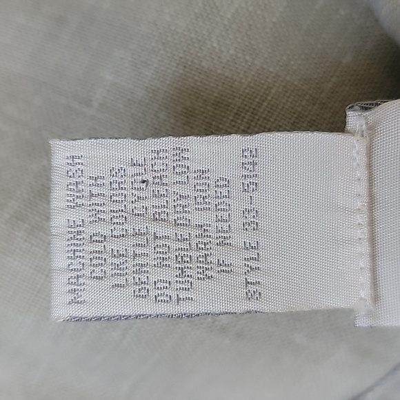 J.‎ JILL Taupe 100% Linen Embroidered Crochet Side Zip Boho Cottage Pencil Skirt - Picture 8 of 8